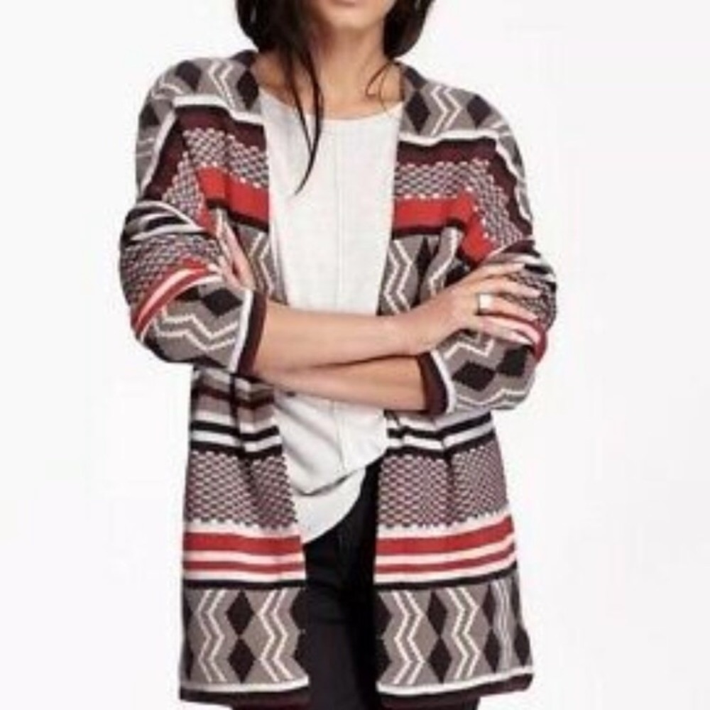 Old navy tribal print cardigan